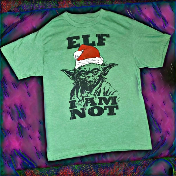 Star Wars Other - Yoda Star Wars Holiday Kids Size XL T shirt